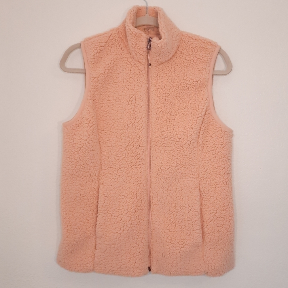 Calia Cameo Blush Pink Teddy Blush Vest M